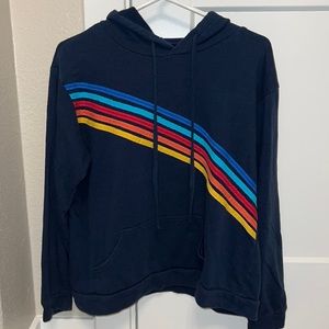 Women’s No Boundaries Navy blue LOVE Sweatshirt!